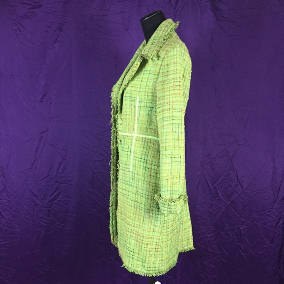 True Meaning Light Green Spring Coat - Picture 4 of 5